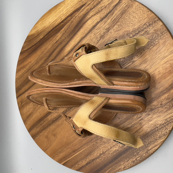 Freebird Sorrento Sandals Womens Size 9 Brown Tan Leather Comfort Casual Shoes - Picture 6 of 8